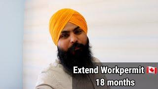 Extend Workpermit In Canada