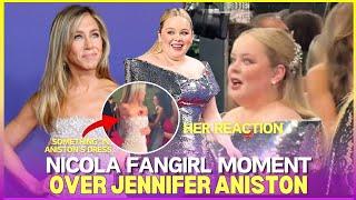 Nicola Coughlan reaction to Jennifer Aniston, she has relatable fangirl moment!