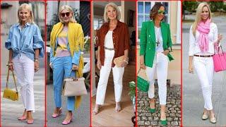 Vintage Clothing For Women Over 40,50,60,70 | Shein summer Outfits Style 2024 Casual Outfits Fashion