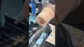 cnc wood lathe machine #woodworking