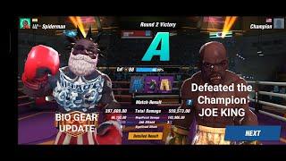 BOXING STAR | NEW BIO GEAR UPDATE | TITUS DEFEATS THE BOSS | JOE KING WITH JABS ONLY