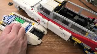 Building Lego Creator Ghostbusters ECTO 1 SET 10274 PART 10 4K