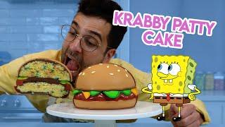 Making a Cartoon KRABBY PATTY Cake • JonnyCakes