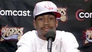 PRACTICE: The story behind Allen Iverson's press conference