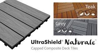 UltraShield Decking Tiles - UK Version