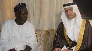 Medina baye : visite de l'ambassadeur d'Arabie Saoudite Chez le khalif Cheikh Mahi Ibrahima Niass