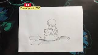 How to draw a baby girl || farjana drawing academy || M.A ÇİZİM || Çizim Zamanı