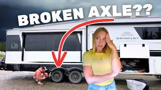 Broken RV Suspension In The Remote Yukon [No Cell Service]