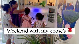 A day with my 3 beautiful girls || cooking there favourite food || fun weekend at home #teluguvlogs