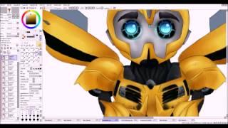 Energon bugs~ TFP Bumblebee speed paint
