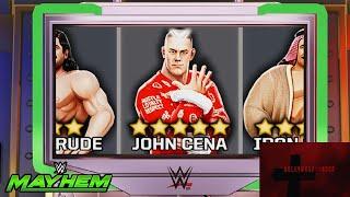 WWE Mayhem - HollywoodShono Unlocks and Tests 5 Star Santa John Cena