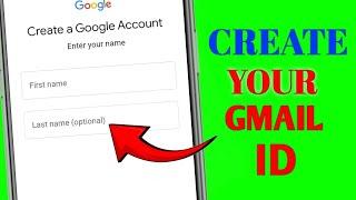 Gmail I'd kaise banaye | Email id kaise banaye | Google account kaise banaye