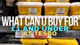 What Can You Buy for £1 and Under at Tesco? Budget Friendly Grocery Haul