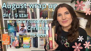 August wrap upChristian fiction, Romance, New Releases