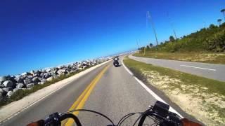 Beach ride up the coast