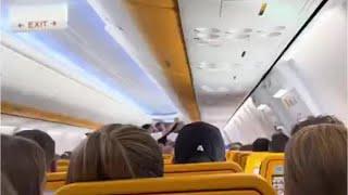 Insane mid-flight brawl sees passenger served with instant karma