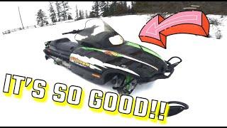 RIDING AND WRENCHING ON OLD SNOWMOBILES!!