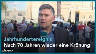 Am Vortag der Krönung von König Charles III. - Stimmungsbild von ZDF-Korrespondent Andreas Stamm