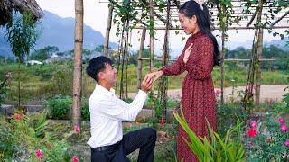 Tieu Hau's Emotional Reaction to Engineer's Surprise Proposal