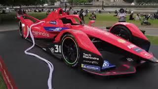 People dance to recharge Mahindra's Formula E car