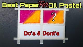 How to blend oil pastels with Tissue paper ~ Mungyo Oil Pastel blending techniques for beginners