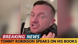 TOMMY ROBINSON SENDS PRE-RECORDED MESSAGE BEFORE JAIL ABOUT HIS BOOKS