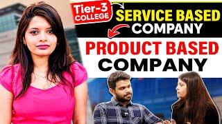 Service Based to Product based | How did she prepare for Interviews