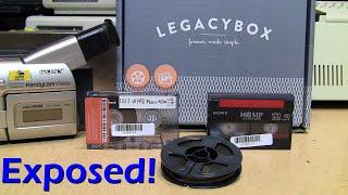 Legacybox "professional" video/film digitizing EXPOSED!