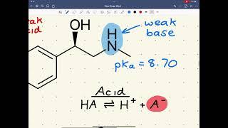 How Drugs Work: Acid/Base Groups