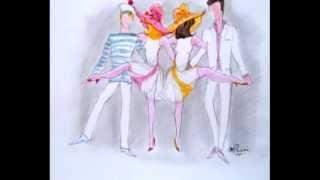 Demoiselles de Rochefort Remake - Marie-France RIVIERE - artiste peintre