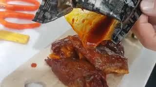 제주햄 아강발, 떡갈비를 먹어보즈아~