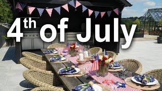 4th July Celebration | 4th July Decor | 4th July DIY | 2024 | 4th July Decorate with me