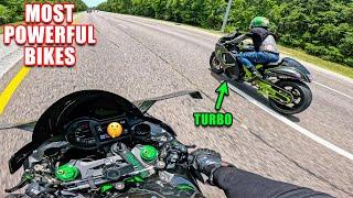 TURBO HAYABUSA vs NINJA H2 