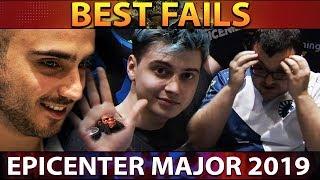 The BEST Fails and FUNNIEST Moments of EPICENTER MAJOR 2019 - Dota 2