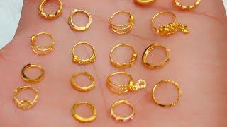 सिर्फ ₹200 रूपये की लागत से Nosering! Most Popular Nosering Design 2023/ latest Gold #Nosering 2023