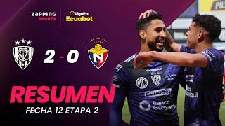 Independiente del Valle 2 - 0 El Nacional Resumen Fecha 12 / 2da Etapa / LigaPro Ecuabet