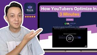 Taja AI 如何彻底改变你的 YouTube 频道 | 一键 优化 视频