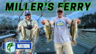 BASS Fishing on Miller's Ferry/Alabama River