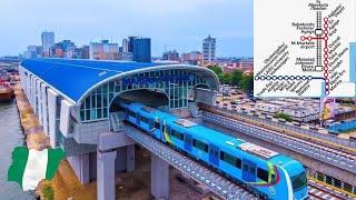 Lagos Metro starts operating after 40 years of construction