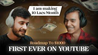 $0 to $1000 Roadmap for Beginner Video Editors with @aasil_khan_  (Hindi)