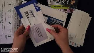 ASMR Paper Sorting -- Going through Mail ▪︎ Sleep, Study & Relaxation ▪︎No Talking