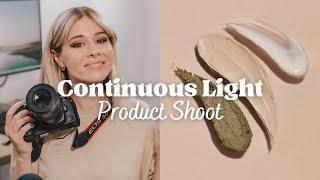 I Photographed a Product Shoot using Continuous Light