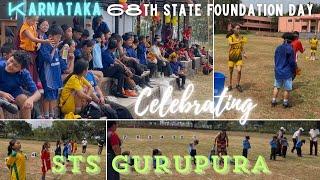 STS Gurupura celebrating 68th state Karnataka foundation day #Karnataka #tibetanvlogger