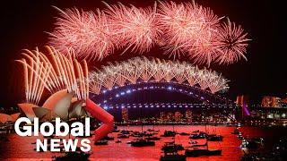 New Year's 2022: Sydney, Australia puts on spectacular fireworks show