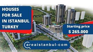 Ispartakule Apartments for sale, Property in Turkey without VAT.