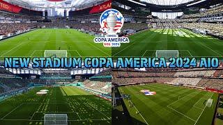 NEW STADIUM COPA AMERICA 2024 AIO - PES 2021 & FOOTBALL LIFE 2024