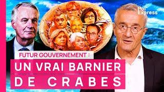 Futur gouvernement : un vrai BARNIER DE CRABES