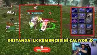 MiracMandirali - İlk Defa Destan Serverine Girip Sağlam Asas ile PK Atıyor ! Knight Online