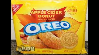 Oreo Apple Cider Donut Cookie Review