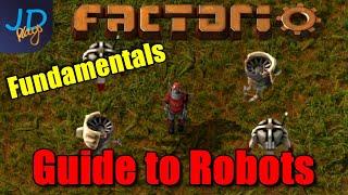 Guide to Robots Logistic and Construction drones Factorio 1.0 ️ Tutorial/Guide/How-To